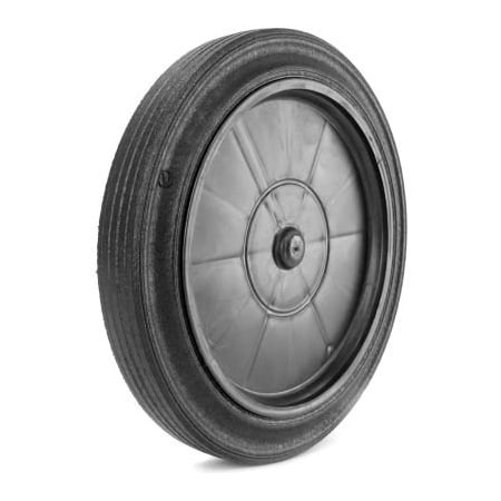 MARTIN WHEEL CO. Martin Wheel Roll-Tech 12" x 2" Solid Rubber Wheel - Axel Size 5/8" SL12-58